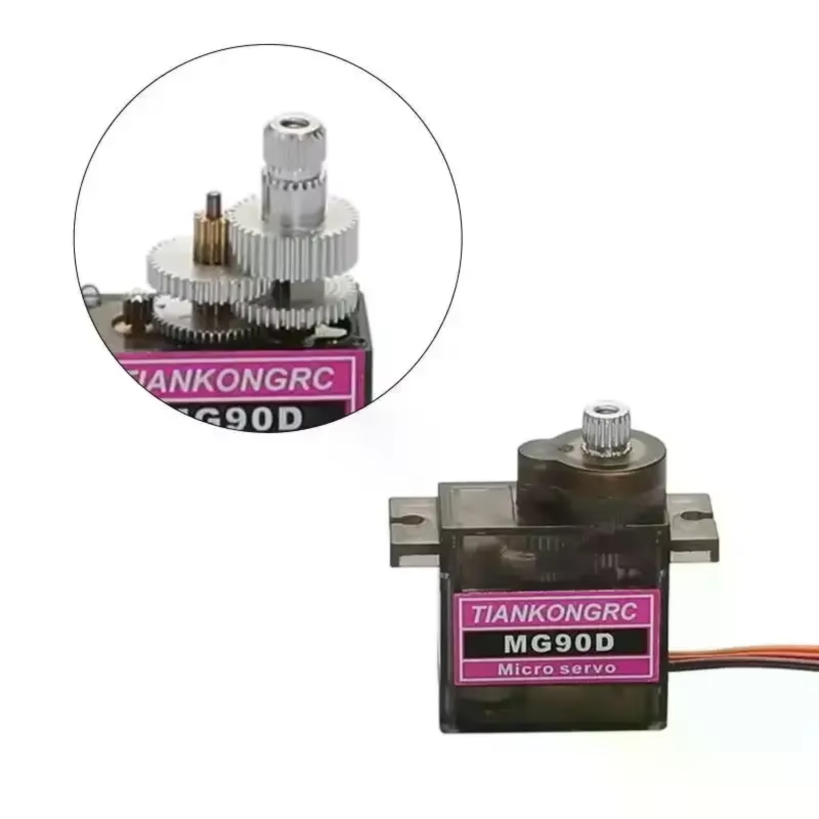 Servo 9G - MG90D 9g Metal Gear Servo High