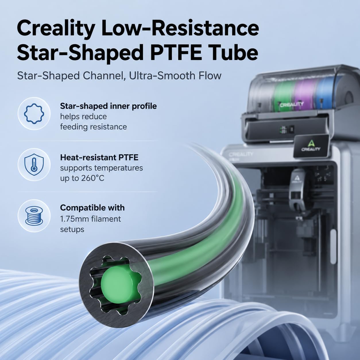 Creality Official PTFE Tube Lo - đánh giá và giá Aluminium Profile 2020