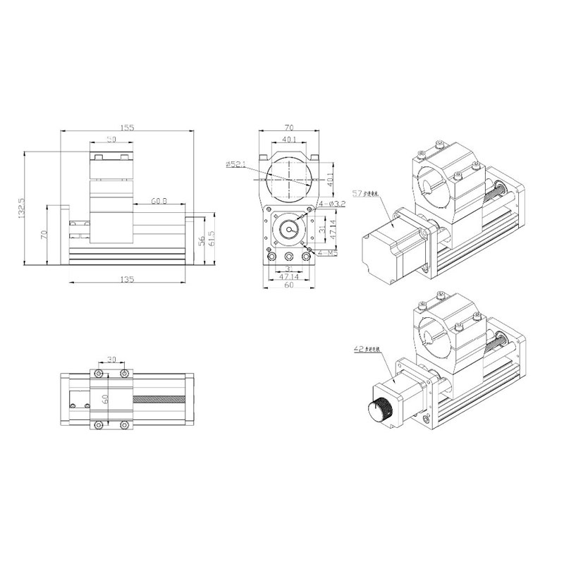CNC 3018 Z-Axis Module 52mm Sp - đánh giá và giá 3018 Aluminium Cnc