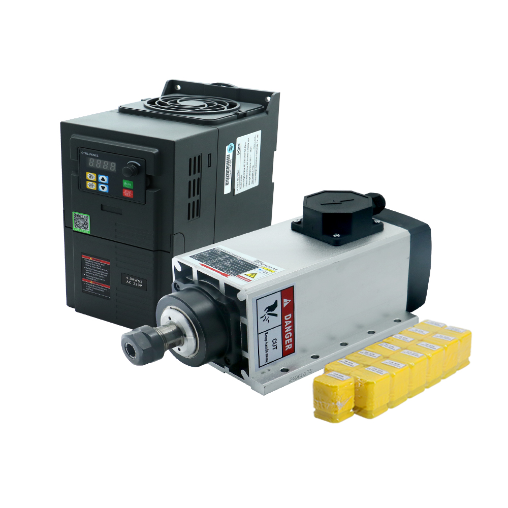 3.5KW ER20 220VSquare Fly-edge - đánh giá và giá Spindle Motor