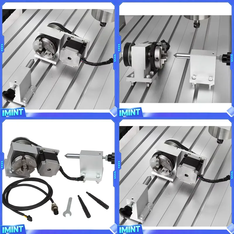 A Axis 80 Chuck and Thimble Cn - đánh giá và giá Nema23 Stepper
