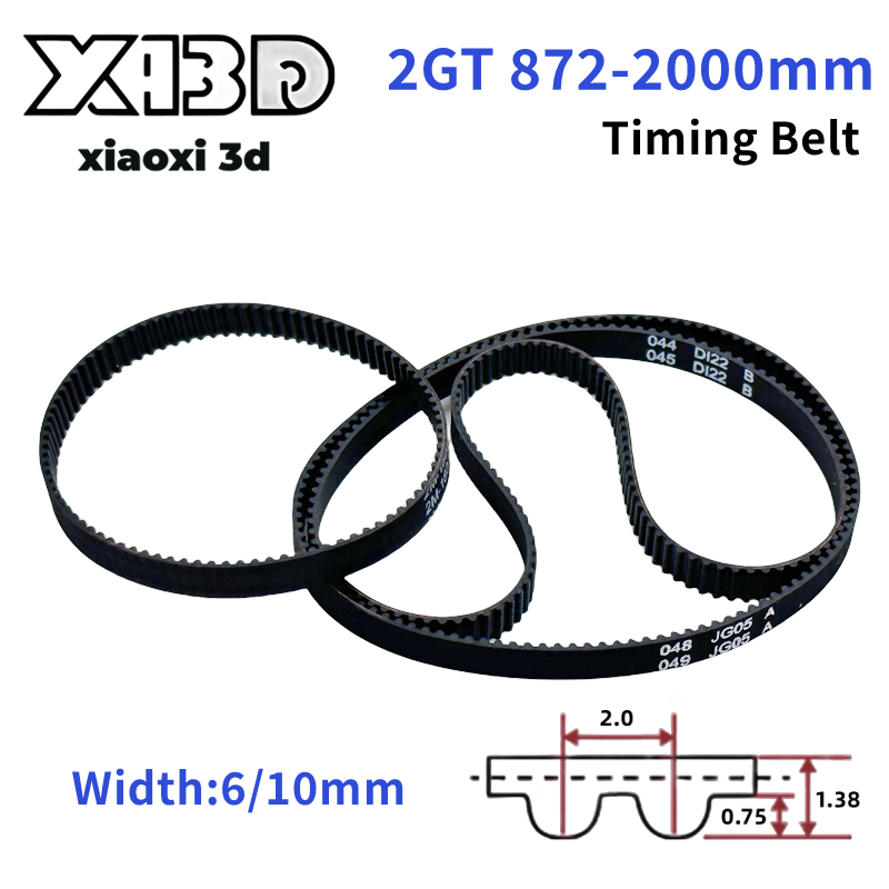 2GT Belt Width 6mm/10mm GT2 Ti - đánh giá và giá Gt2 Pulley