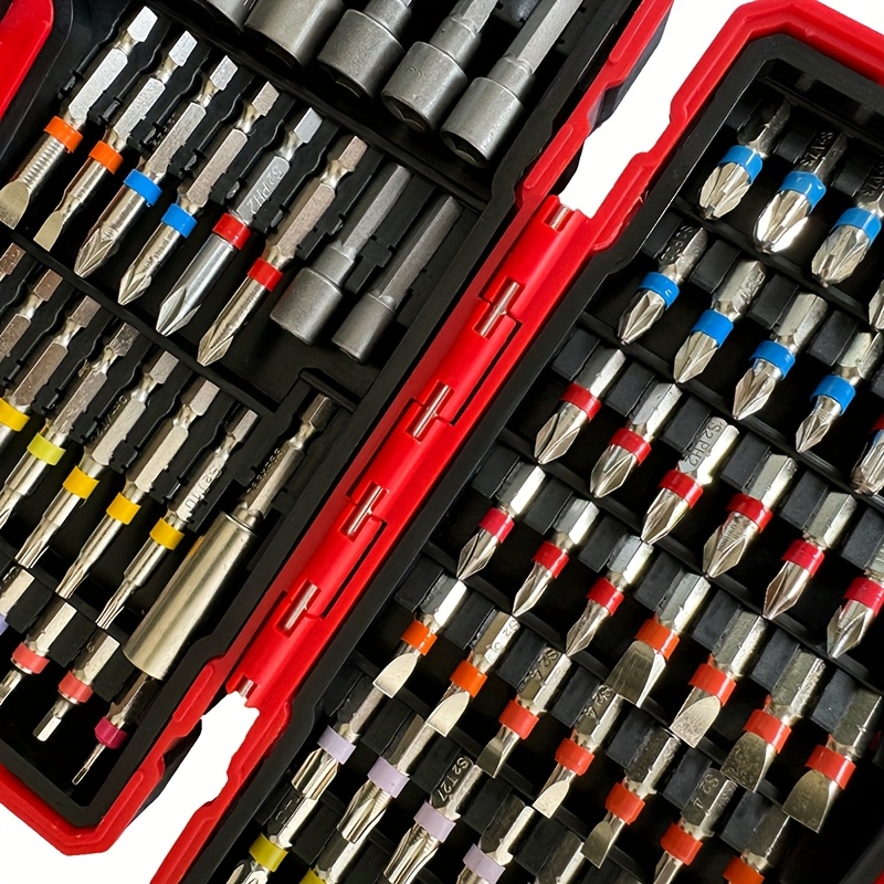 83Pcs Screwdriver Bit Set Impa - đánh giá và giá Drill Bit Set