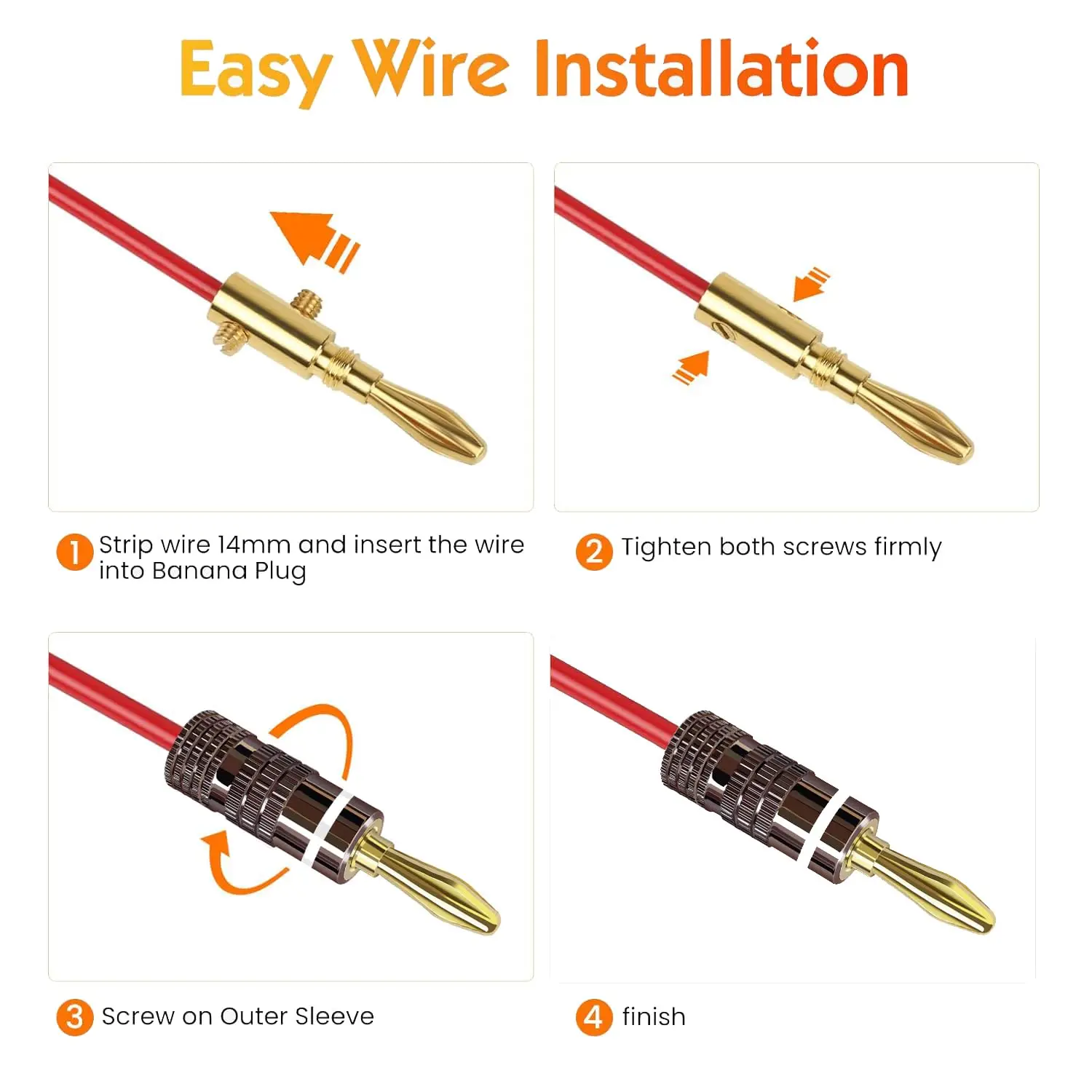 1-10Pcs No Solder Banana Plug  - đánh giá và giá Coupling 8Mm