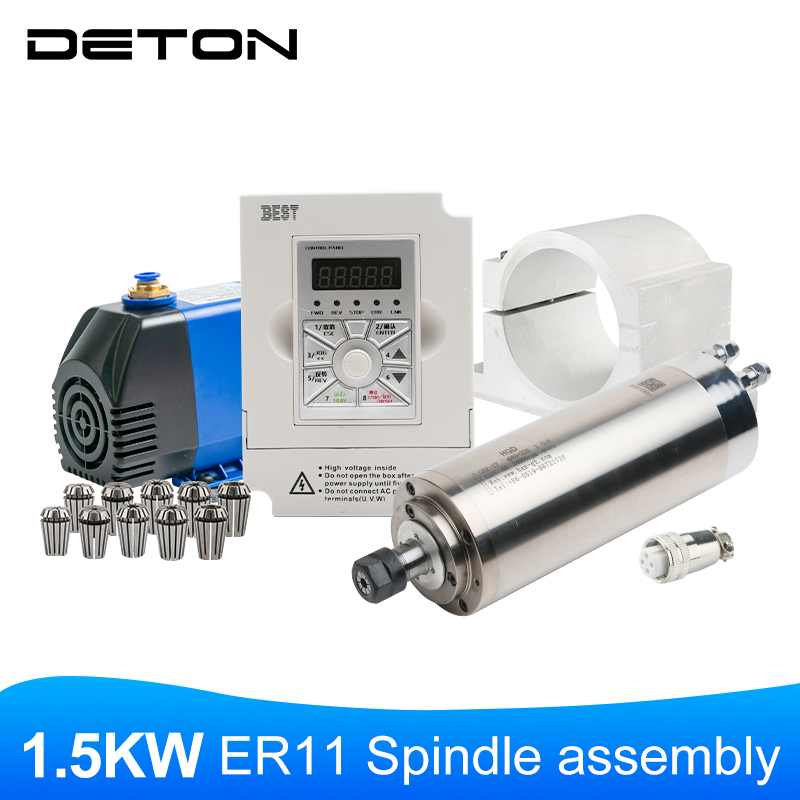 The GDZ-17 1.5KW ER11 water-co - đánh giá và giá Water Cooled Spindle