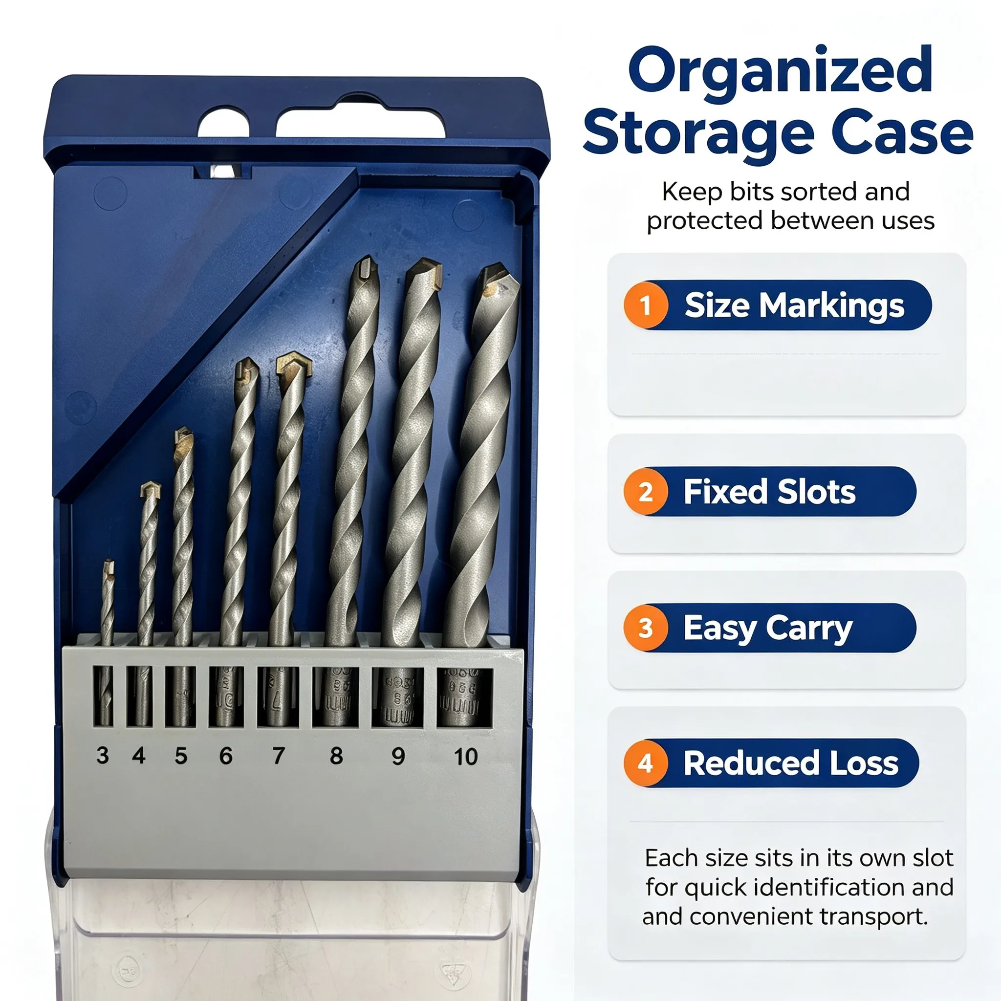 1-8Pcs/lot Bosch Professional  - đánh giá và giá Drill Bit Set