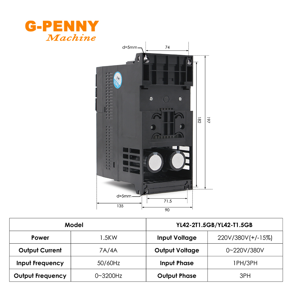 G-PENNY 1.5kw ER11 220V 380V W - đánh giá và giá Water Cooled Spindle