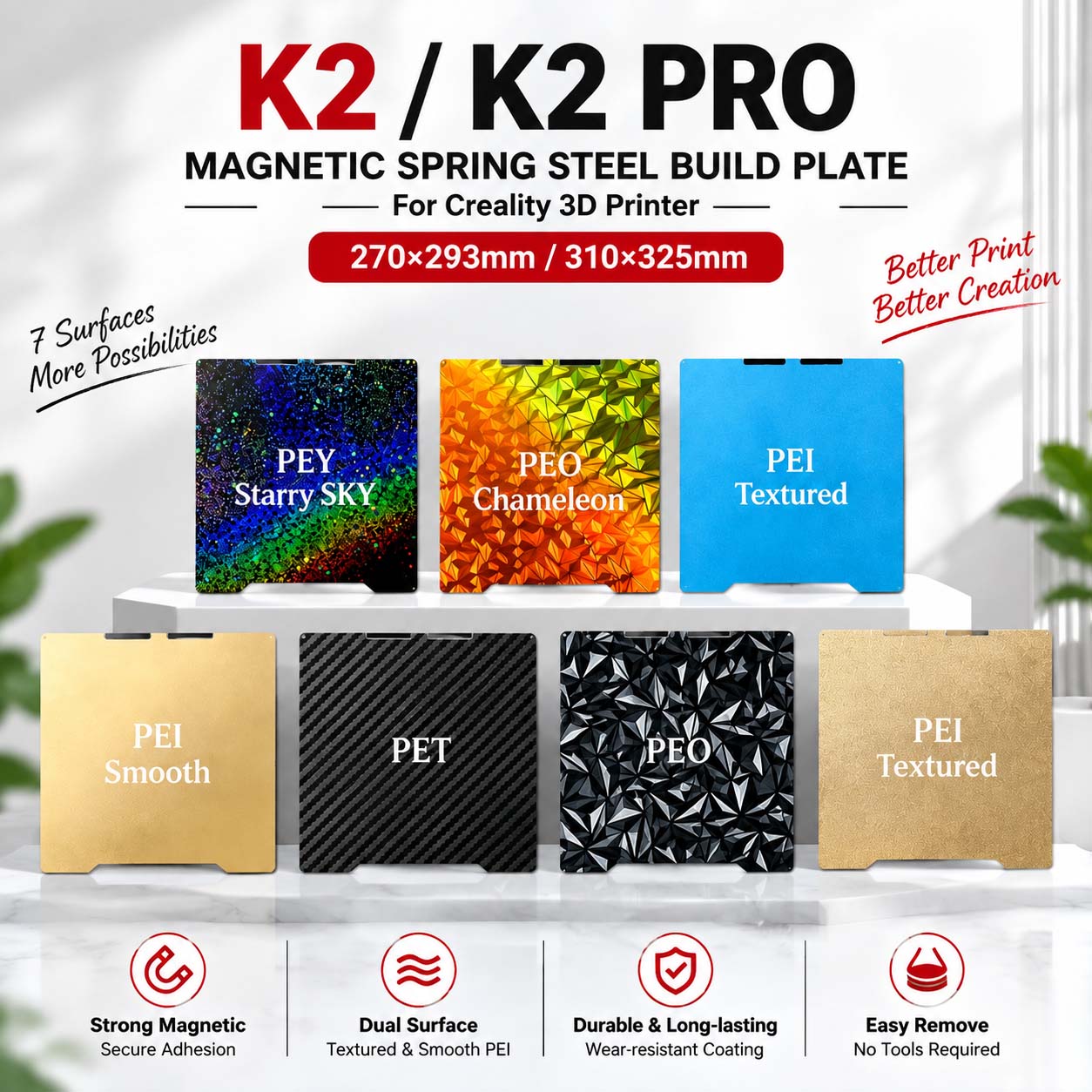 Creality K2/K2 Pro Magnetic Sp - đánh giá và giá Aluminium Profile 2020