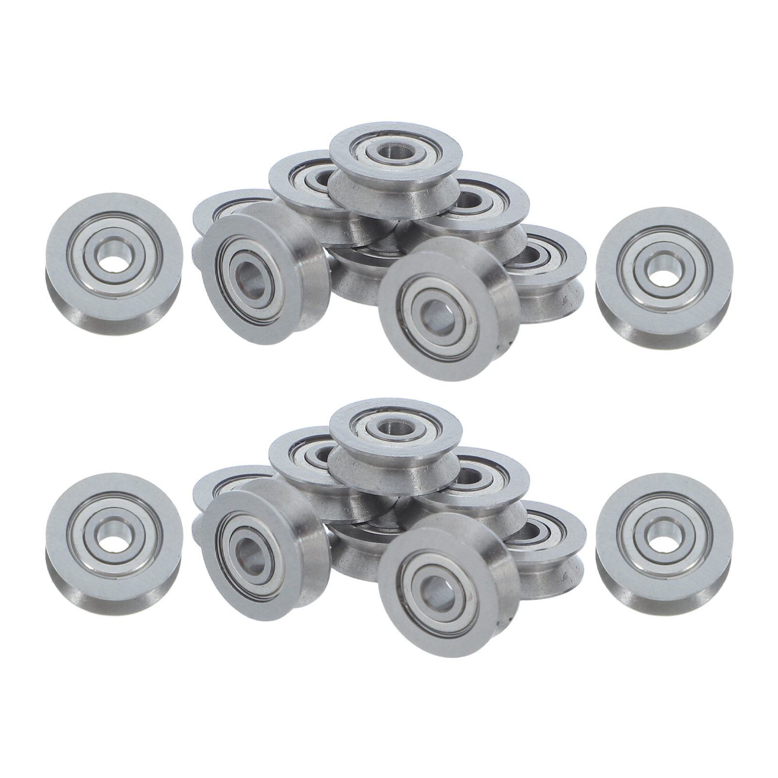 20Pcs V-Groove Bearing Pulley  - đánh giá và giá Linear Rail