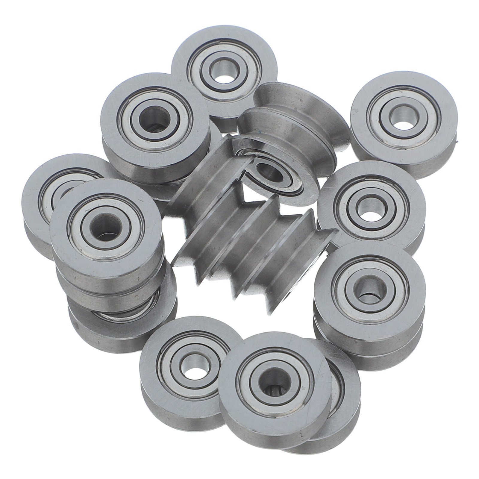 20Pcs Carbon Steel V Groove Be - đánh giá và giá Linear Rail
