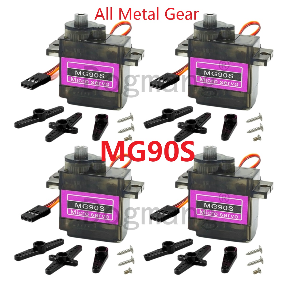 MG90S Servo 1/2/4/10/20/50 Pcs - đánh giá và giá Servo 9G