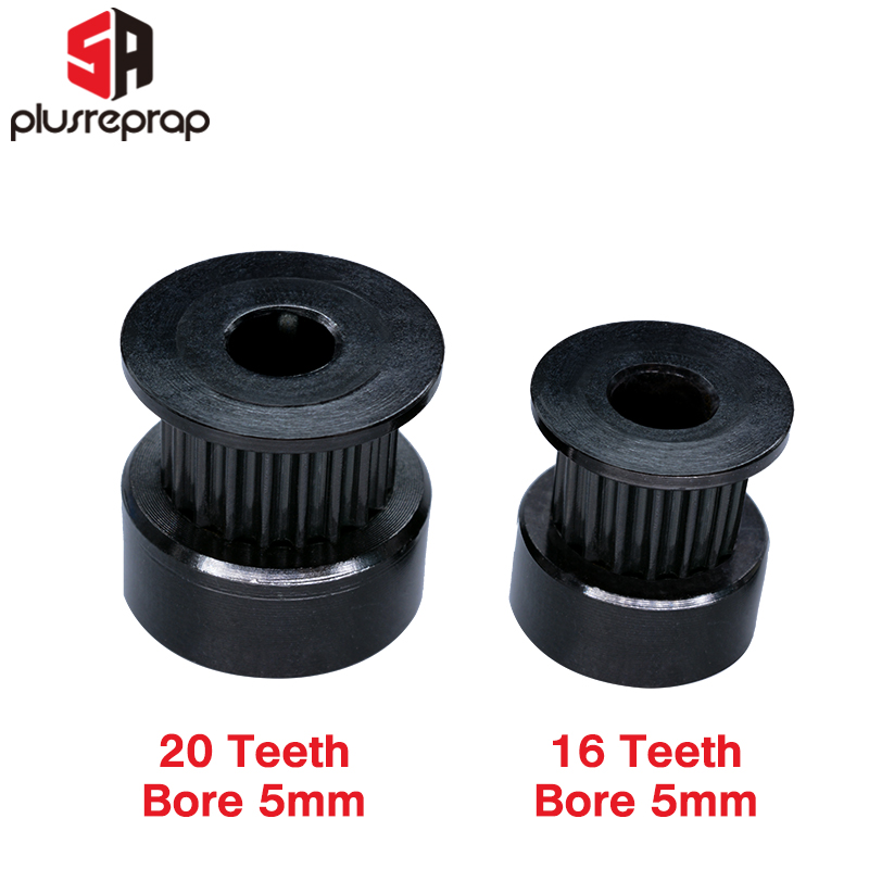 2/5 Chiếc GT2 16/20 Răng Đen T - đánh giá và giá Gt2 Pulley