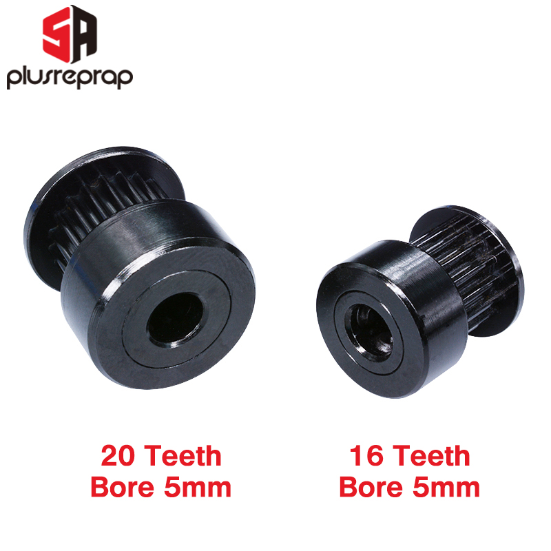 2/5 Chiếc GT2 16/20 Răng Đen T - đánh giá và giá Gt2 Pulley