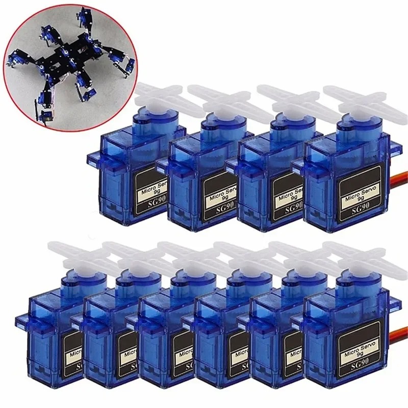 SG90 9G Micro Servo Motor Plas - đánh giá và giá Servo 9G