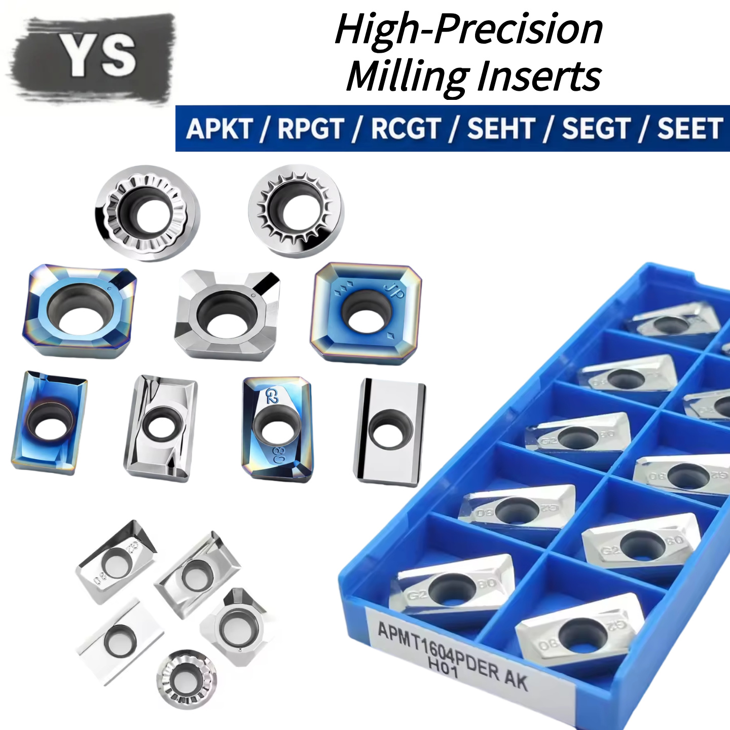10PCS APKT APGT RCGT SEHT Carb - đánh giá và giá Carbide End Mill