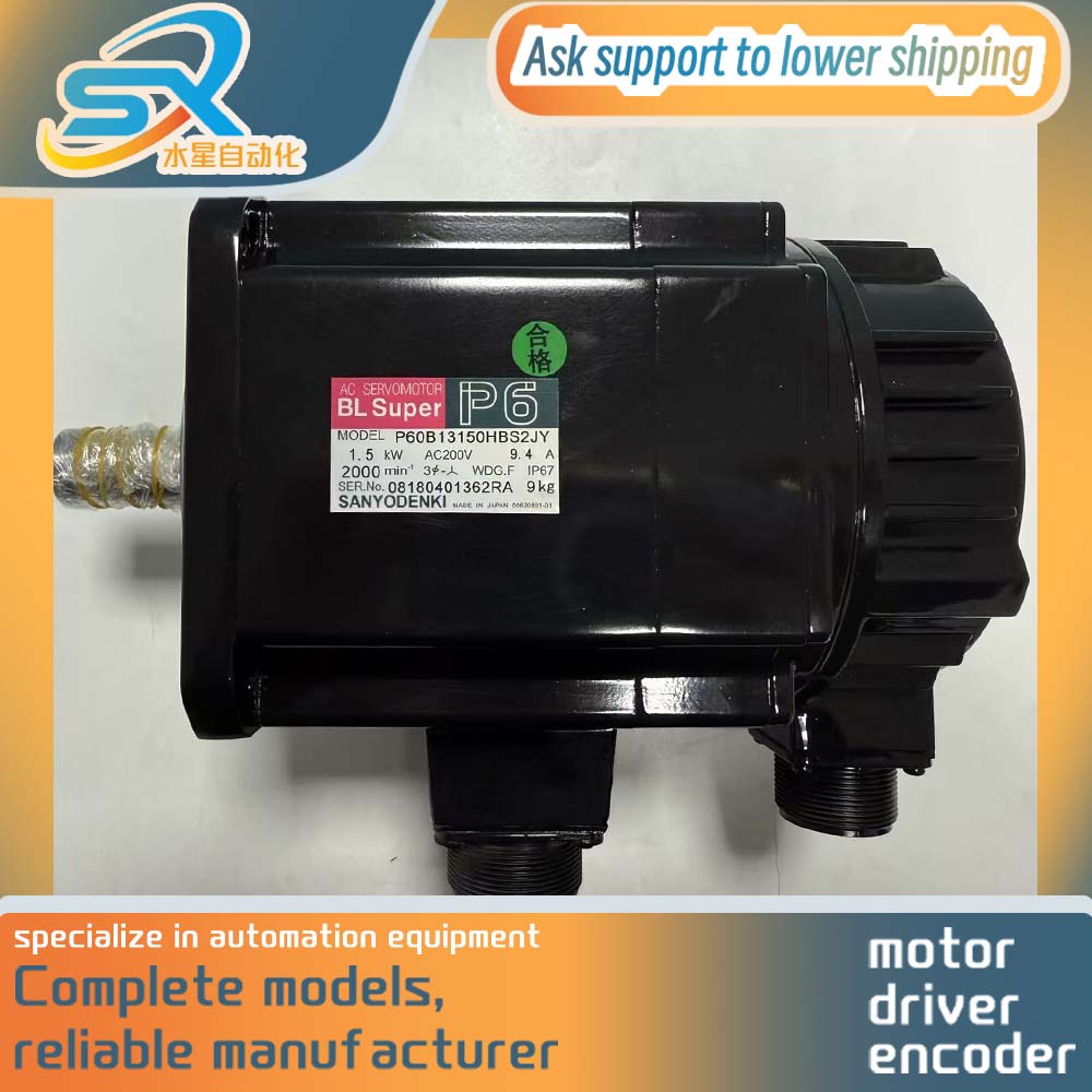 Sanyo AC Servo Motor P60B13150 - đánh giá và giá Servo Motor