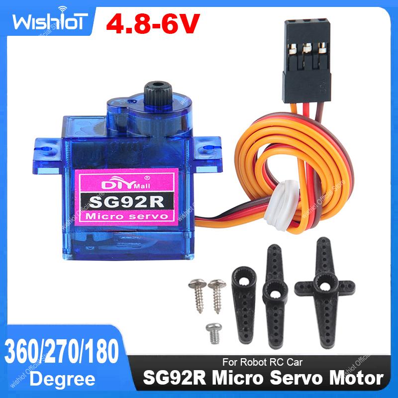 SG92R Micro Servo Motor 4.8-6V - đánh giá và giá Servo 9G