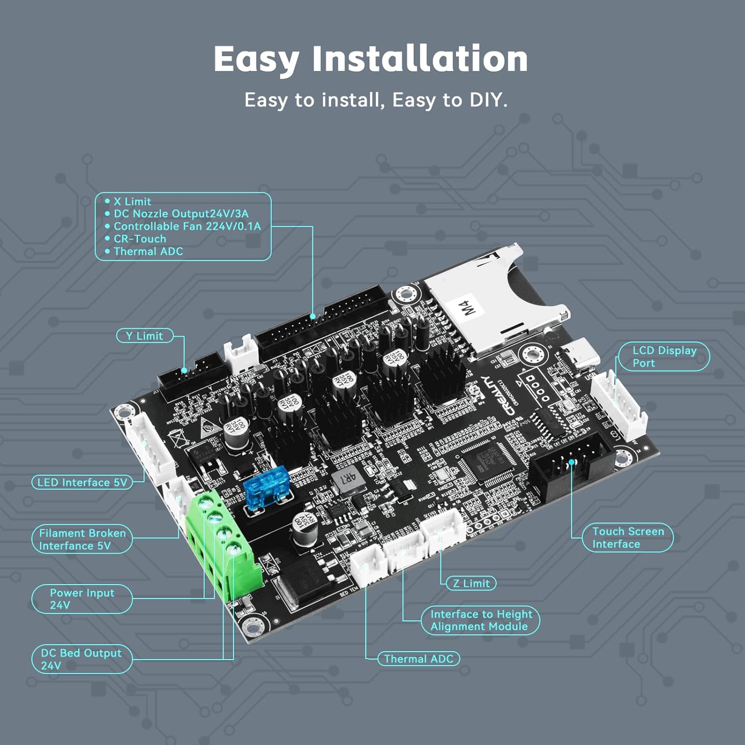 CREALITY Ender 3 V3 SE Silent  - đánh giá và giá Aluminium Profile 2020
