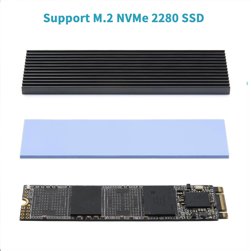 PCIe NVMe M.2 2280 SSD Aluminu - đánh giá và giá Aluminium Extrusion