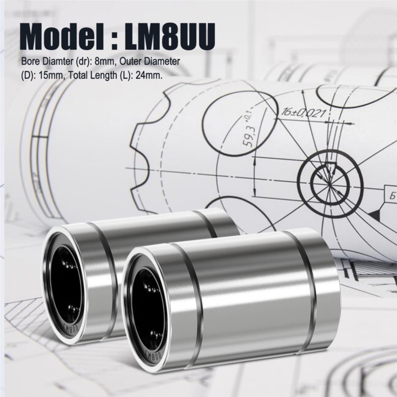 4/10PCS LM8UU LM10UU LM16UU LM - đánh giá và giá Linear Rail